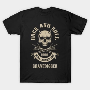 Never Die Gravedig T-Shirt